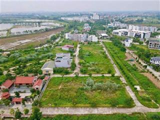 6.3 tỷ  sở hữu 302m2, mt 15m đất tại kđt mới hoài nam, vị trí đẹp, xây biệt thự nhà vườn ở sướng