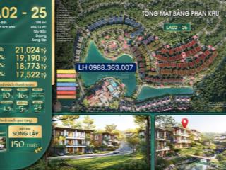 Bán song lập lakeside residences, thế đất cao, sau nhà hồ cá koi giá trị phong thủy vượt trội