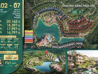 Căn song lập vị trí chiến lược giá tốt nhất lakeside residences thanh toán nhanh ~ 208m, 16,8 tỷ