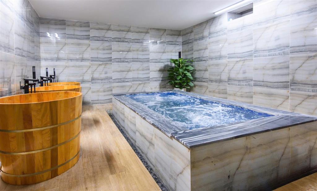 Villa 300m2 anh vũ view hồ có hầm full tiện ích xông hơi ướt + khô, bể sục onsen jacuzzi thảo dược