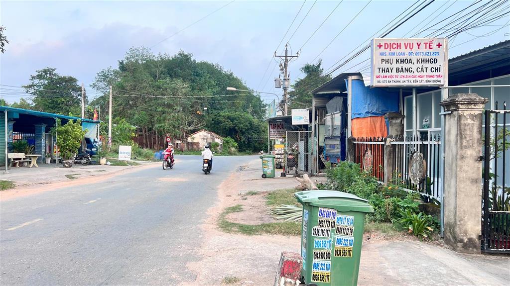 Đất giá cực rẻ an tây bến cát, gần chợ thùng thơ, đường xe hơi dt (10x14)m tc 60m2,  0901 010 ***