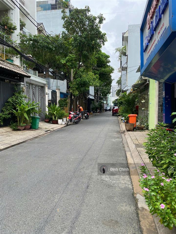 Bán nhà hẻm đẹp có vỉa hè bàu bàng, phường 13, tân bình  162m², nở hậu 8m