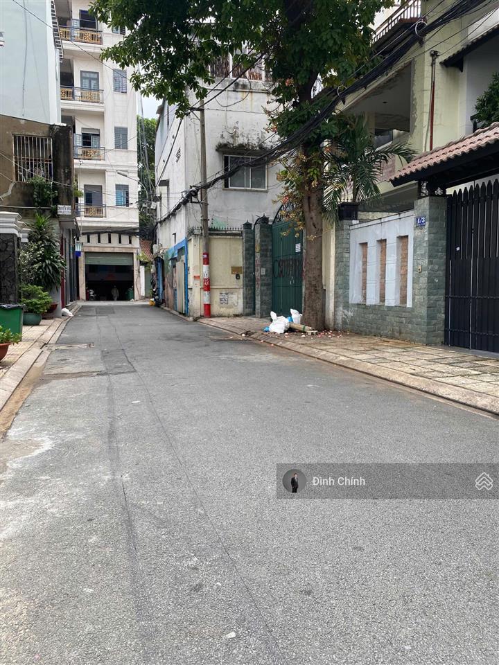 Bán nhà hẻm đẹp có vỉa hè bàu bàng, phường 13, tân bình  162m², nở hậu 8m