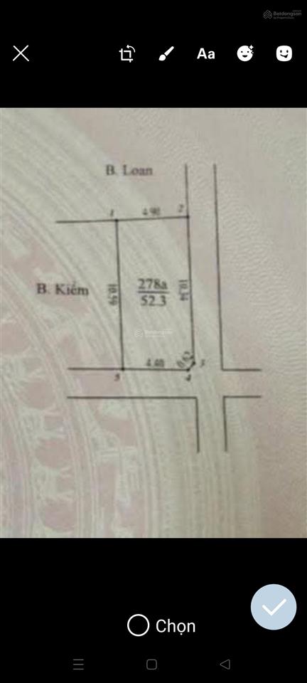 Bán nhà 2 tầng thổ cư sổ đỏ. dt 52.3.m.đường ô tô. ở la phù.xã an khánh hn. hoài đức cũ.