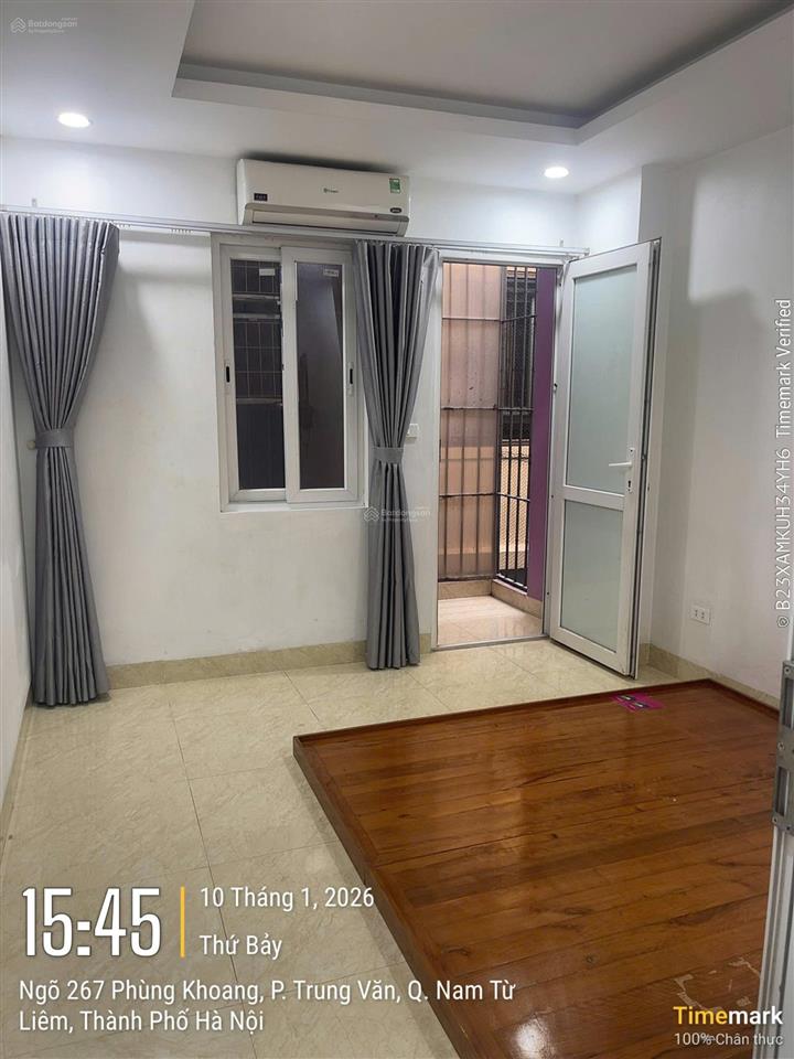 Cho thuê căn hộ chung cư mini trung văn thang máy, hầm xe, bảo vệ 24/24