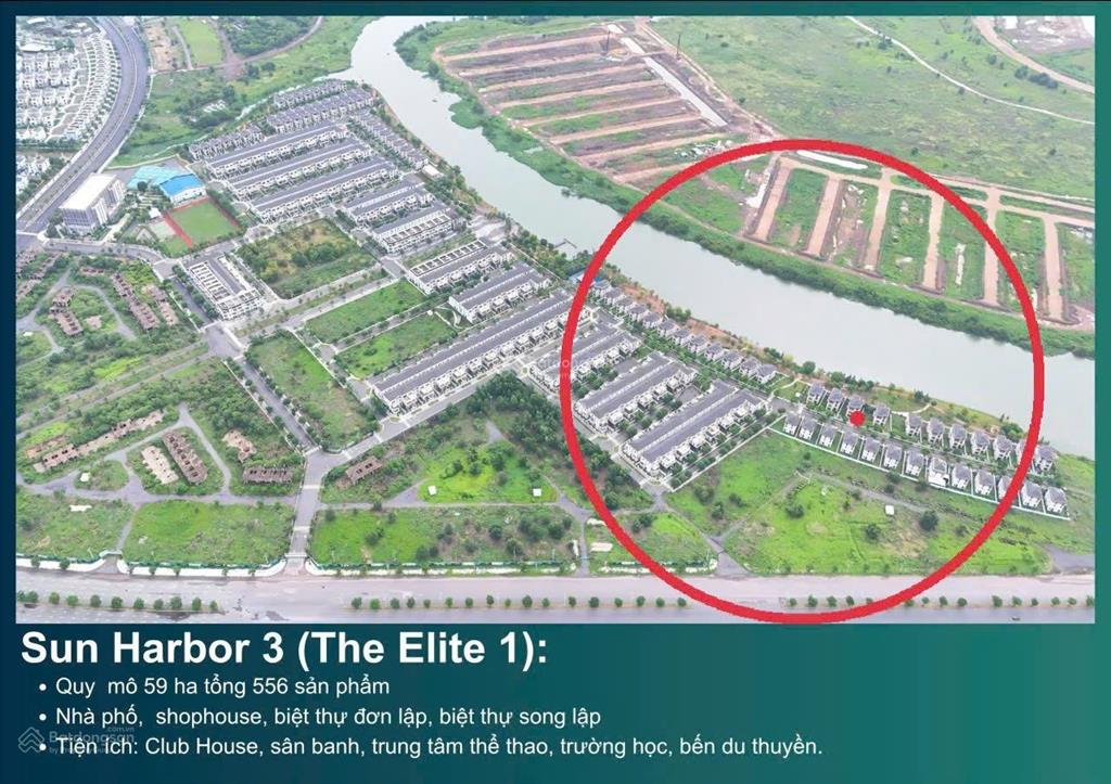 Giá 25 tỷ cho căn villas view sông lớn (sông buông) tại aqua city trong tháng 9 này, dt 15mx25m