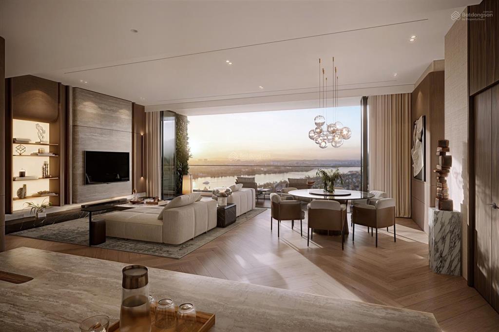 The magnolia 182m tầng 25 giá 15,9 tỷ (~87tr/m) căn hiếm, view sông hồng & sông đuống