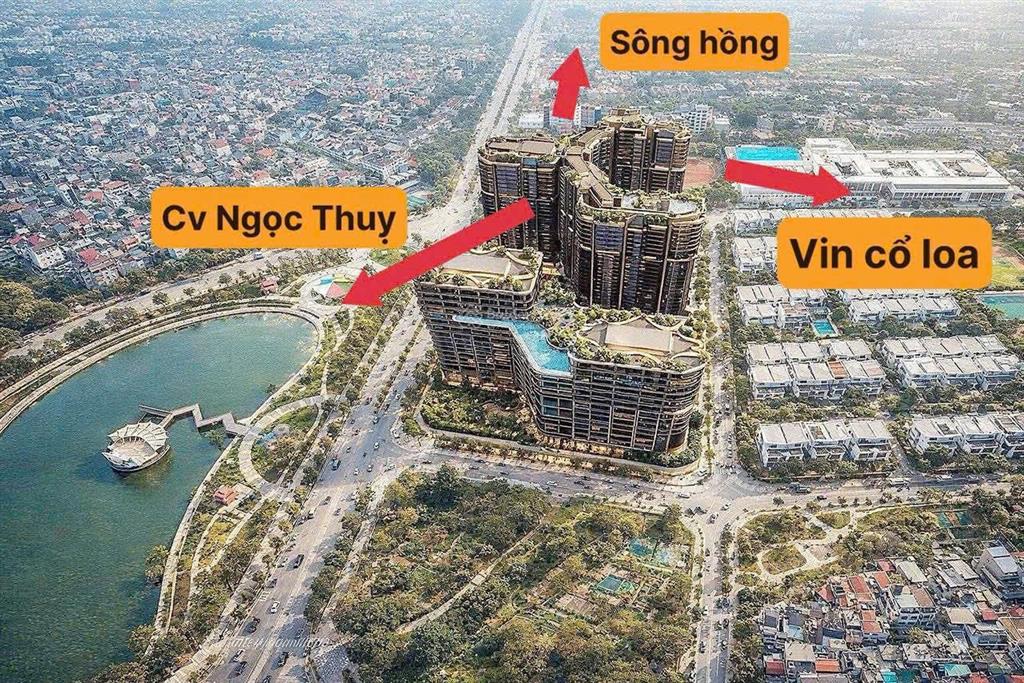 The magnolia 182m2 tầng 25 giá 15,9 tỷ (~87tr/m2) căn hiếm, view sông hồng & sông đuống
