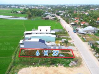 Chào bán 160m2 mặt tiền dh6 rộng 32m view lúa mát mẻ