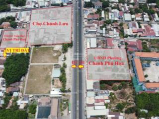 Đất cách chợ chánh lưu 100m, diện tích 6.5*28m, thổ cư 60m