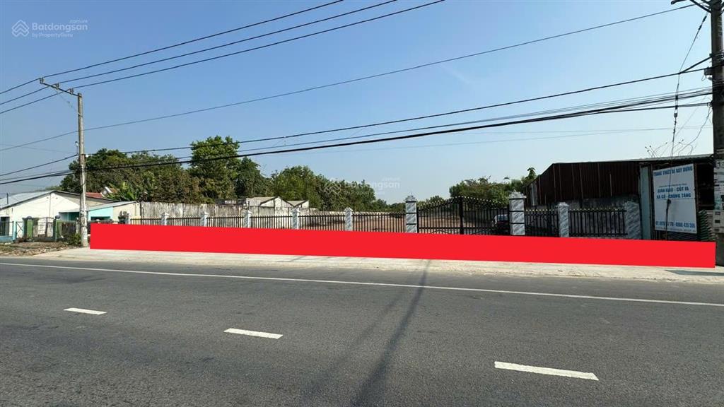 Bán đất mặt tiền đt 744 phú an gần cầu ông cộ, diện tích 3,300m