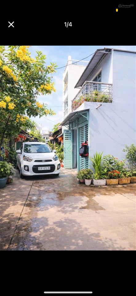 Bán nhà riêng ,hẻm xe hơi 3pn 2wc ngay công viên phần mềm quang trung , 37m2 , 3 tỷ 750