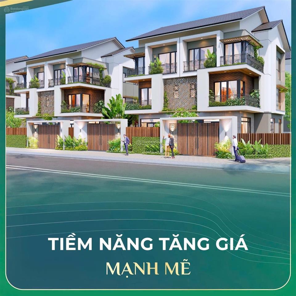 Sở hữu biệt thự view sông giá chỉ trung bình từ 71 triệu/m2 một trong số ít tại đông bắc thủ đô