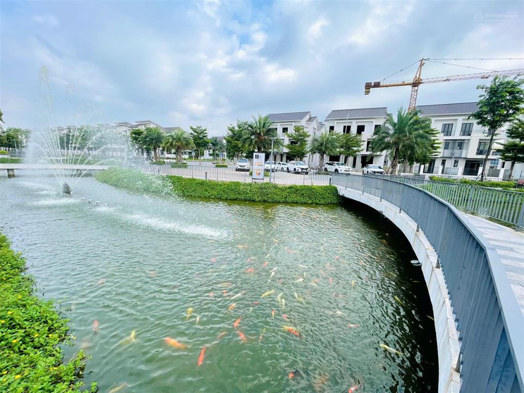Sở hữu biệt thự view sông giá chỉ trung bình từ 71 triệu/m2 một trong số ít tại đông bắc thủ đô