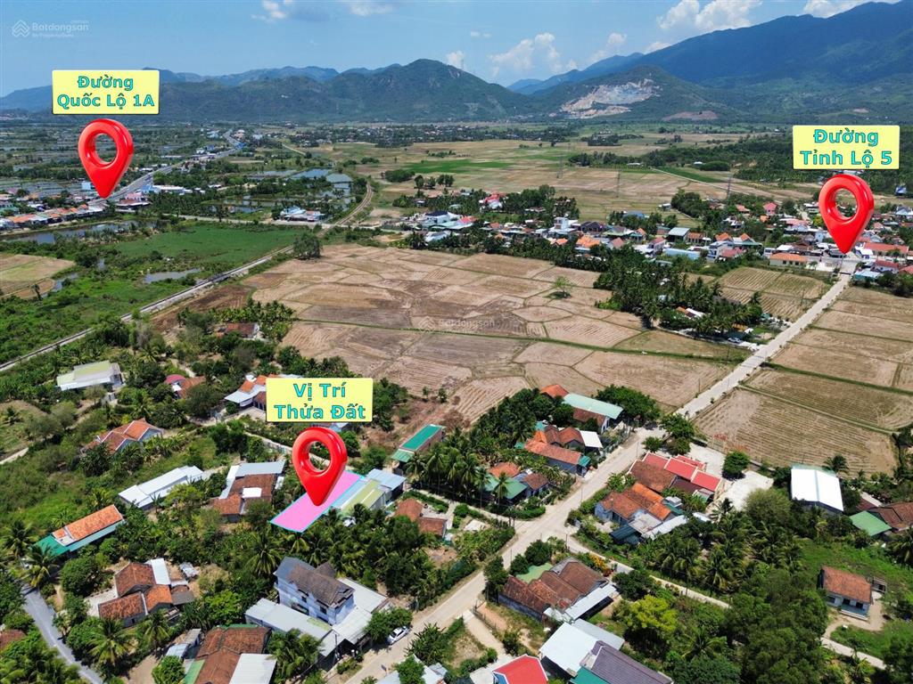 Bán lô đất đẹp gần ddt5 và ql1a ninh hòa khánh hòa giá rẻ nhất khu vực
