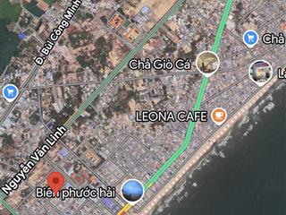 Chính chủ bán lô đất tâm huyết 5x20m đường lâm văn võ, phước hải. cạnh bãi tắm phố hàu nướng