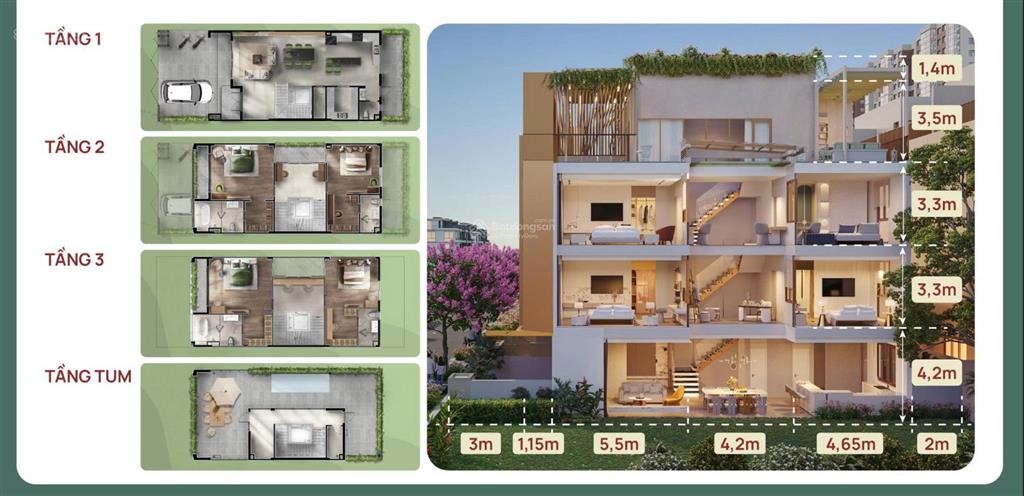 Cđt bán biệt thự liền kề dự án essensia broadway, mặt tiền nguyễn hữu thọ, trung tâm nam sài gòn