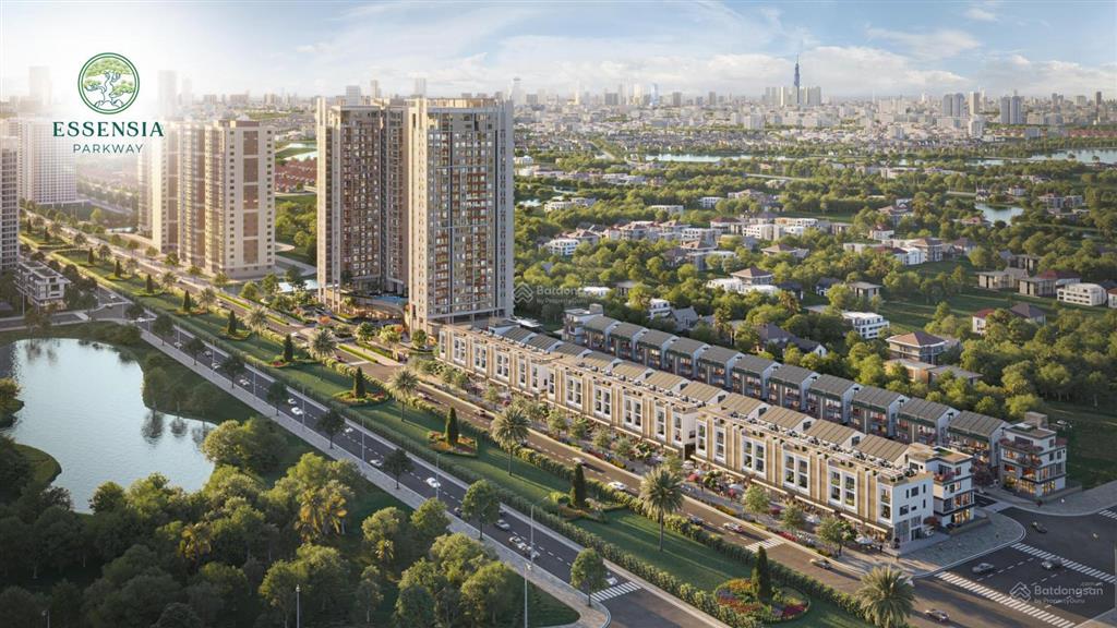 Cđt bán biệt thự liền kề dự án essensia broadway, mặt tiền nguyễn hữu thọ, trung tâm nam sài gòn