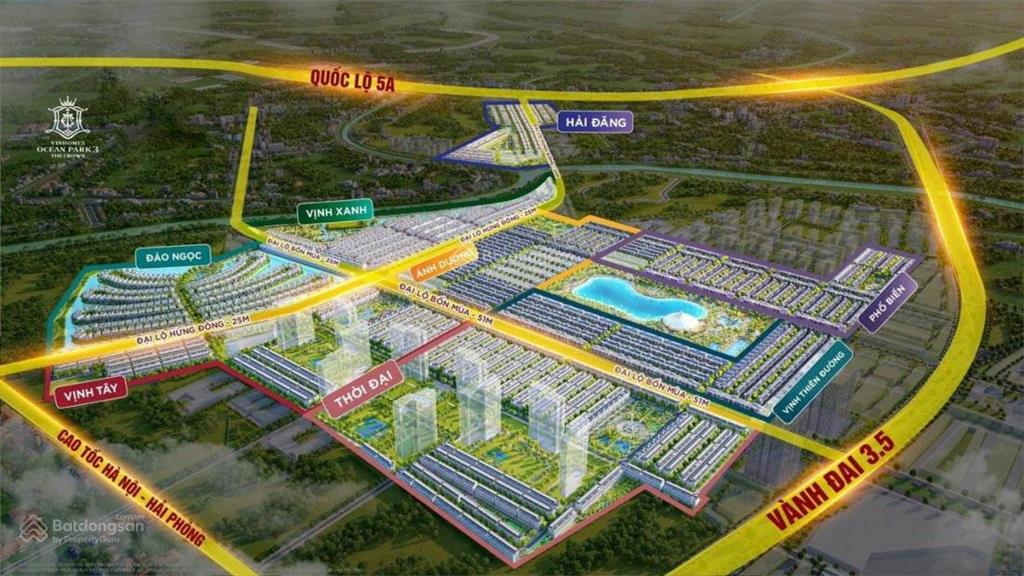Bán căn shophouse trục chính 51m dự án ocp3 văn giang, chiết khấu 40%, cạnh 10 toà chung cư masteri