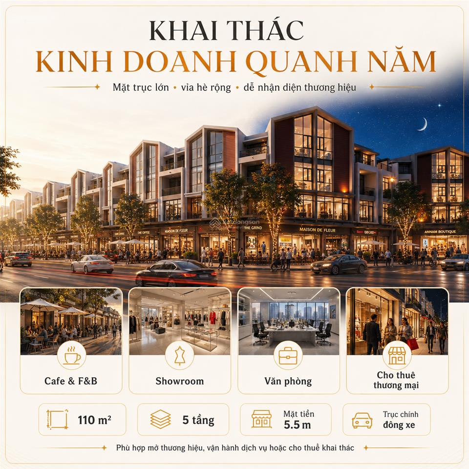 Bán căn shophouse trục chính 51m dự án ocp3 văn giang, chiết khấu 40%, cạnh 10 toà chung cư masteri