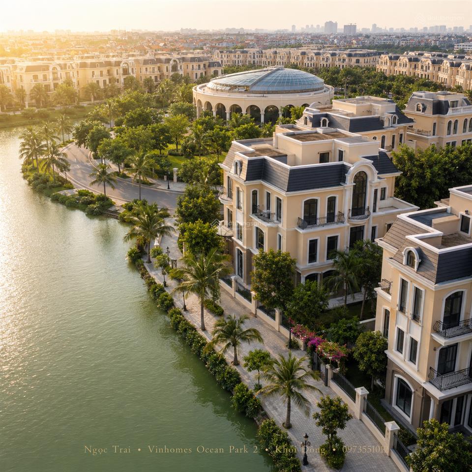 Biệt thự song lập ngọc trai 140m², sản phẩm dễ tiếp cận nhất trong phân khu đảo cao cấp và khép kín