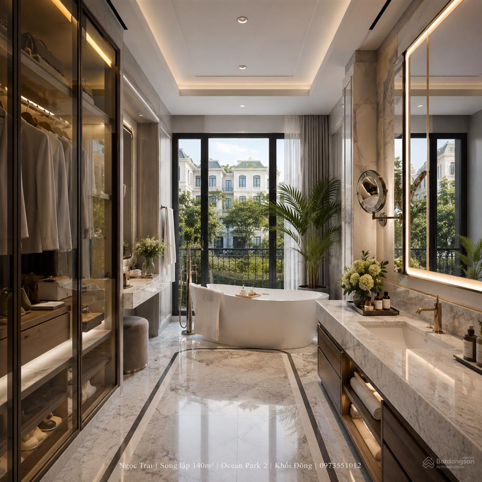 Song lập ngọc trai 160m², dtxd lớn, không gian rộng rãi, ngôi nhà retreat thứ 2 của gia đình lớn