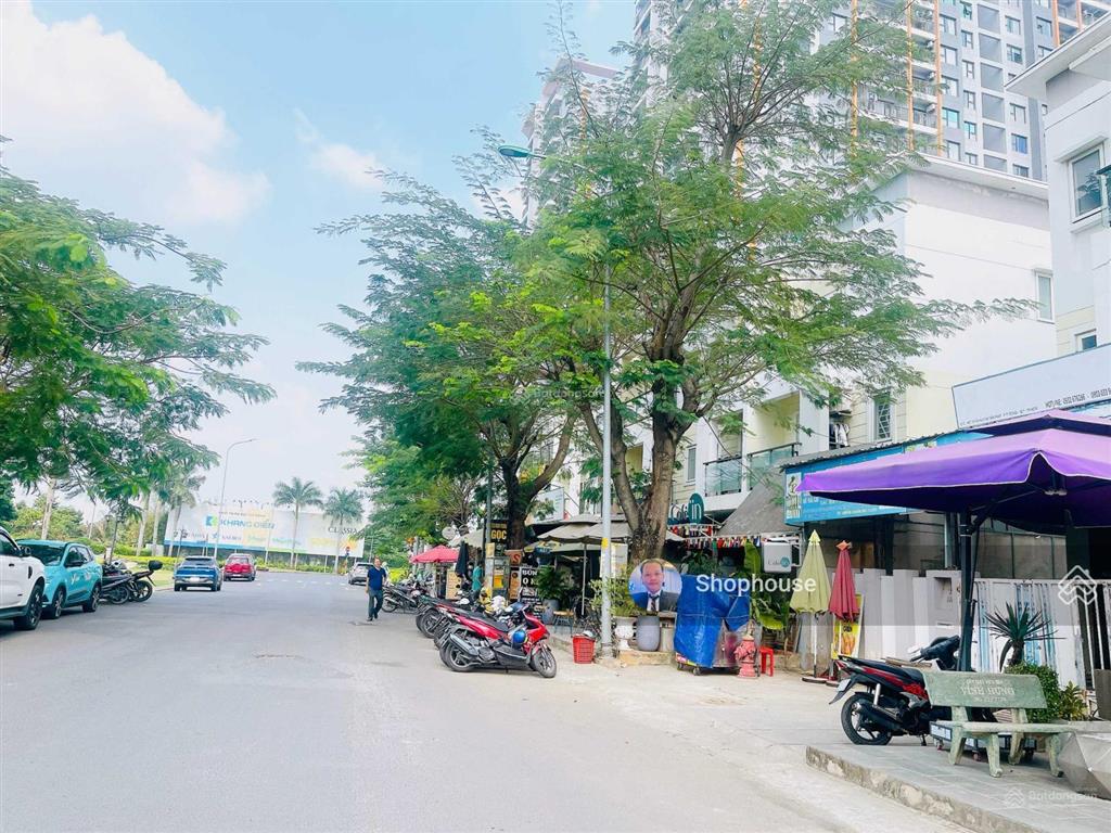 Shophouse kinh doanh khu mega ruby diện tích 5x19m 1 trệt 2 lầu 170 m2 sàn kế bên căn hộ safira