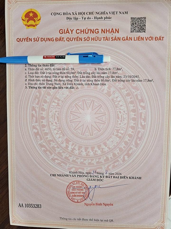 Bán đất gần bến xe liên tỉnh, sát trục đường võ nguyên giáp, giá 1,5 tỷ, đường ô tô