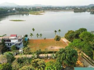 Bán đất bám hồ đồng chanh, lương sơn, hòa bình 1292m2