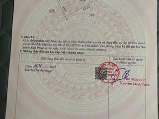 💥50,9m đất tại Trung Châu _ Liên Minh _ Hà Nội🔥.