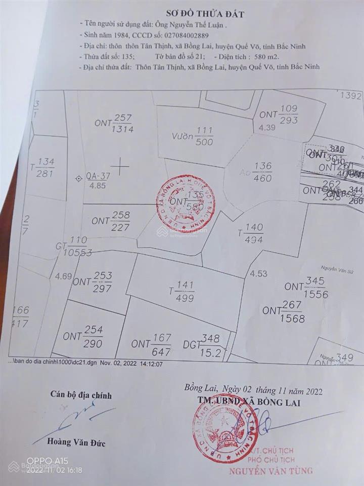 Bán nhà riêng tại tân thịnh bồng lai, 13,5 tỷ, 580m2, 4pn, 3wc