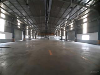 Cho thuê kho xưởng lớn 2000m2 giá 143.610,5đ/m², hạ tầng đầy đủ