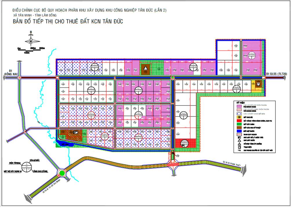 Bán đất kcn sonadezi tân đức bình thuận, quỹ đất lớn 200 ha, có thể chia nhỏ từ 2 ha