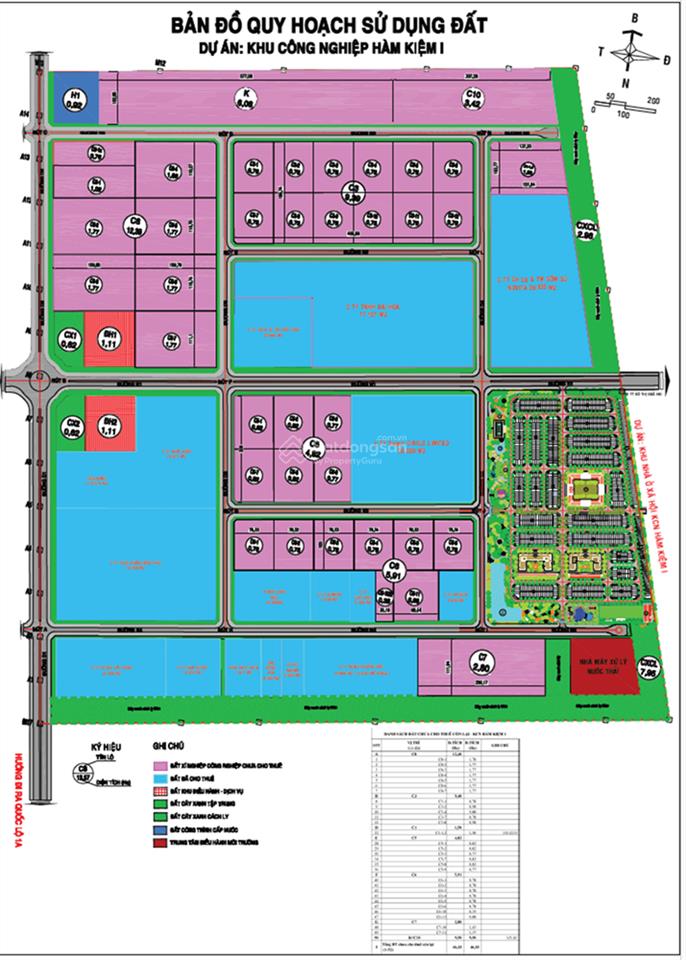 Bán đất kcn hàm kiệm 1 bình thuận, quỹ đất công nghiệp 40 ha, có thể chia nhỏ từ 5.000m2