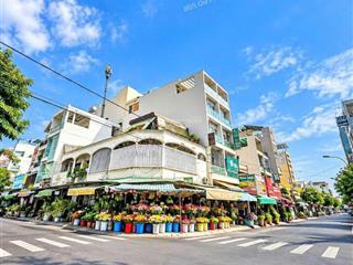 Tòa nhà góc 2 mặt tiền quận 7 diện tích lớn 139m2 kinh doanh đỉnh cao  xây dựng 5 tầng, hầm, lửng!