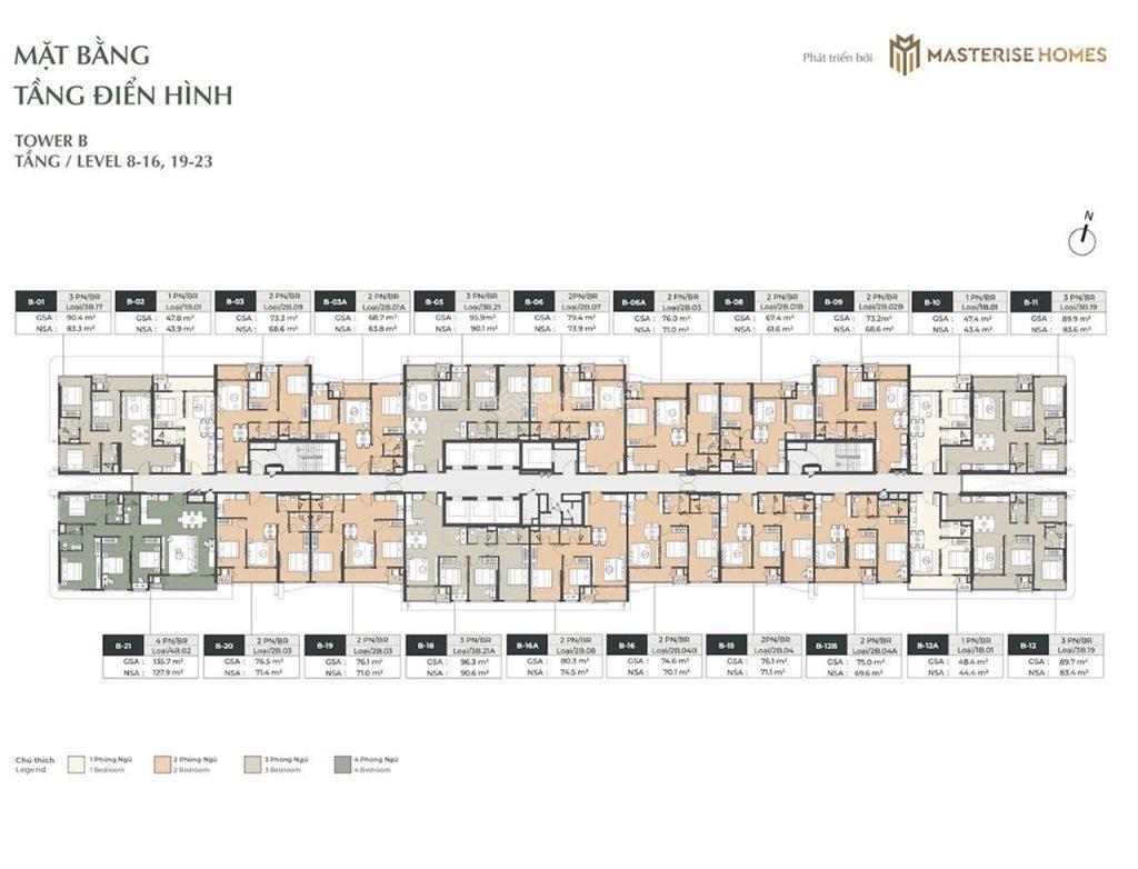 Bán căn hộ chung cư tại vinhomes galaxy, 160 triệu / m2, 43m2, 1pn, 1wc