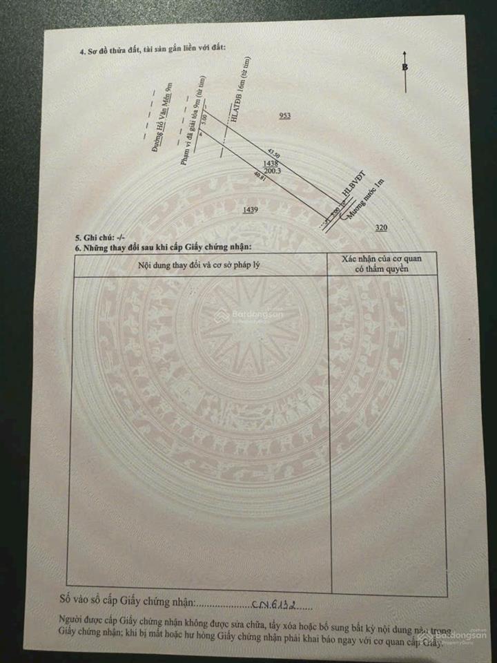 Bán đất đường hồ văn mên, 4,45 tỷ, 200m2, hot!