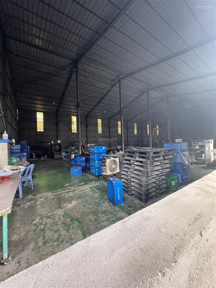 Cho thuê kho, xưởng 1500m2 gần kcn tam phước, tp đồng nai