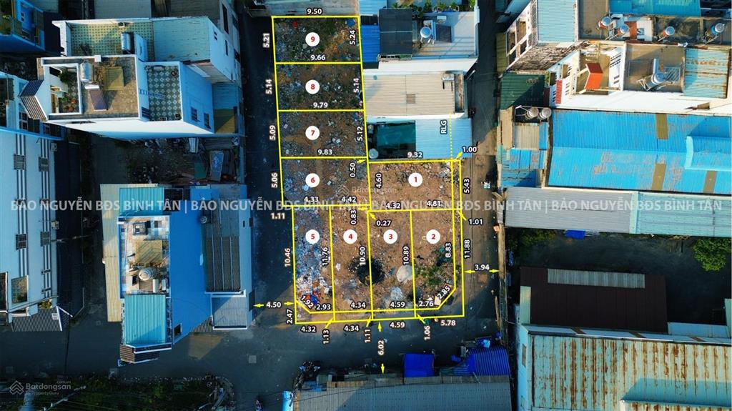 Bán đất bình tân khu phân lô đường hương lộ 2 gần tên lửa 56m2, giá tốt 4,25 tỷ shr