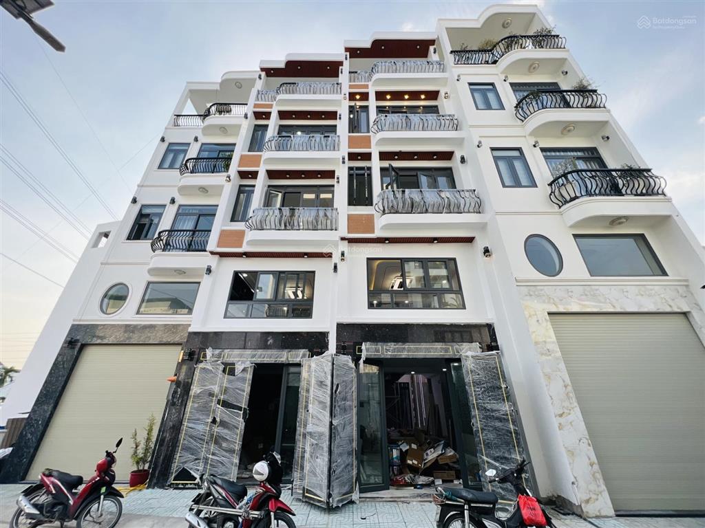 Dãy nhà cao cấp khu đồng bộ đ. kinh dương vương gần aeon tên lửa 60m2 x 5 tầng 7,56 tỷ shr