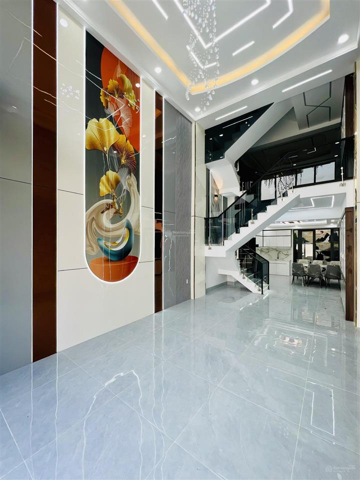 Dãy nhà cao cấp khu đồng bộ đ. kinh dương vương gần aeon tên lửa 60m2 x 5 tầng 7,56 tỷ shr