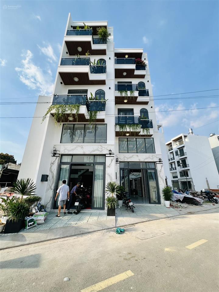 Dãy nhà cao cấp khu đồng bộ đ. kinh dương vương gần aeon tên lửa 60m2 x 5 tầng 7,56 tỷ shr