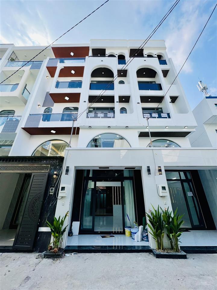 Dãy nhà phố cao cấp đường tân hòa đông giáp tân phú, q6 85m2 x 5 tầng giá tốt 8,4 tỷ