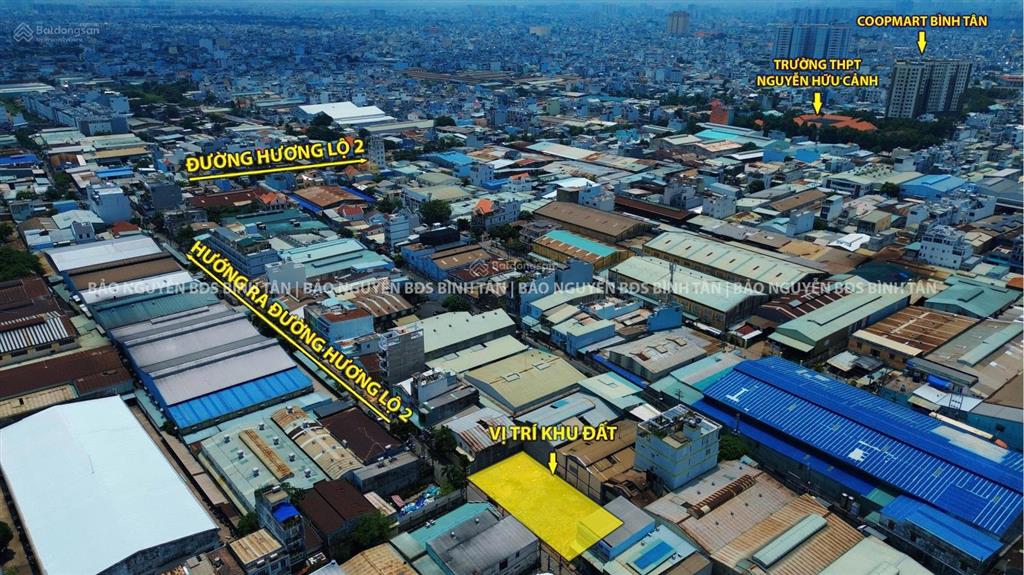 Bán đất phân lô bình tân, 4x18m đường hương lộ 2, gần tên lửa, giá tốt 5,3 tỷ shr