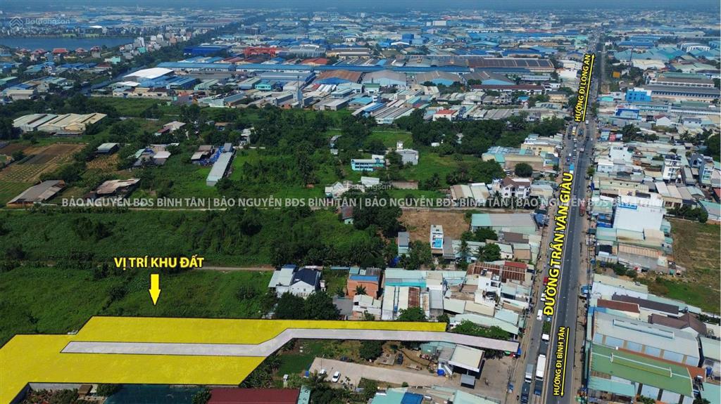 Bán đất trần văn giàu, bình chánh khu phân lô đồng bộ 80m2 giá tốt 2,5 tỷ