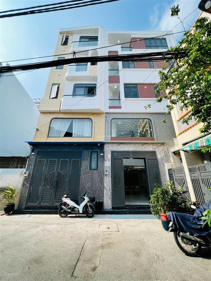 Giá tốt  bán nhà bình tân đường hương lộ 2 khu phân lô gần tên lửa 57m2 x 5 tầng 6,6 tỷ