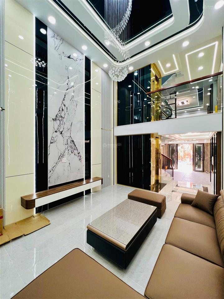 Nhà đẹp  bán nhà bình tân 5 tầng có thang máy chợ gò xoài hxh giáp tân phú, 64m2, 8,9 tỷ