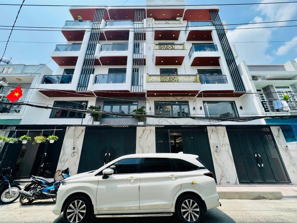 Bán Nhà Bình Tân Mới Xây Chợ Gò Xoài Giáp Tân Phú 68m2 x 5 Tầng Giá Tốt 8,3 Tỷ