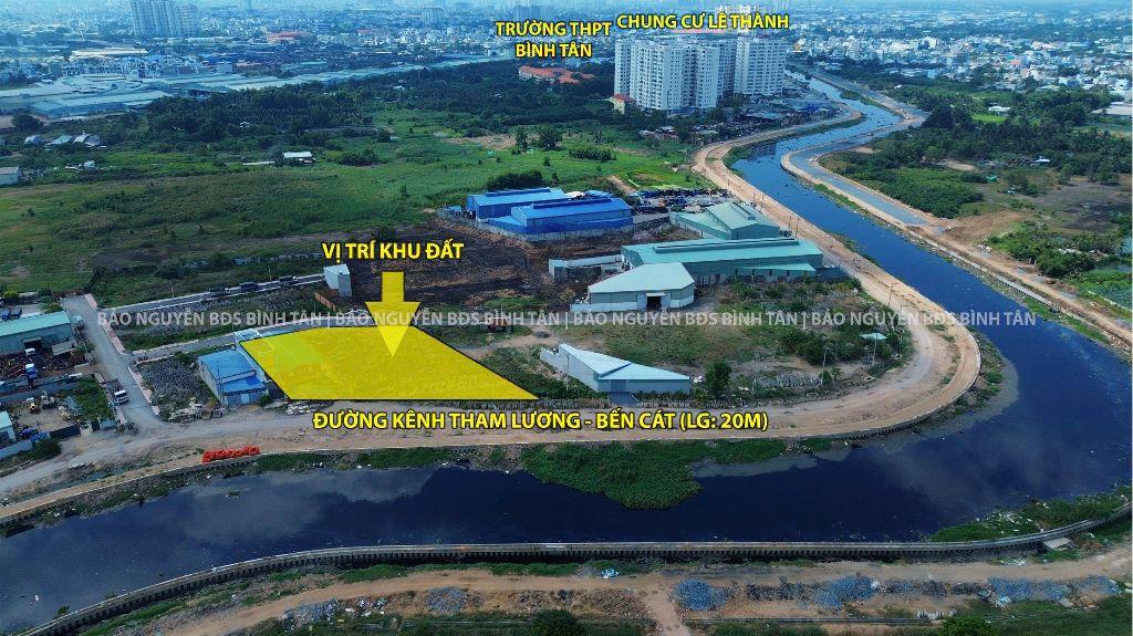 Bán Đất Bình Tân Khu Phân Lô Đường Kênh Tham Lương Khu Lê Thành 60m2 Giá Tốt 3,6 Tỷ