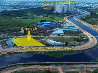 Bán Đất Bình Tân Khu Phân Lô Đường Kênh Tham Lương Khu Lê Thành 60m2 Giá Tốt 3,6 Tỷ